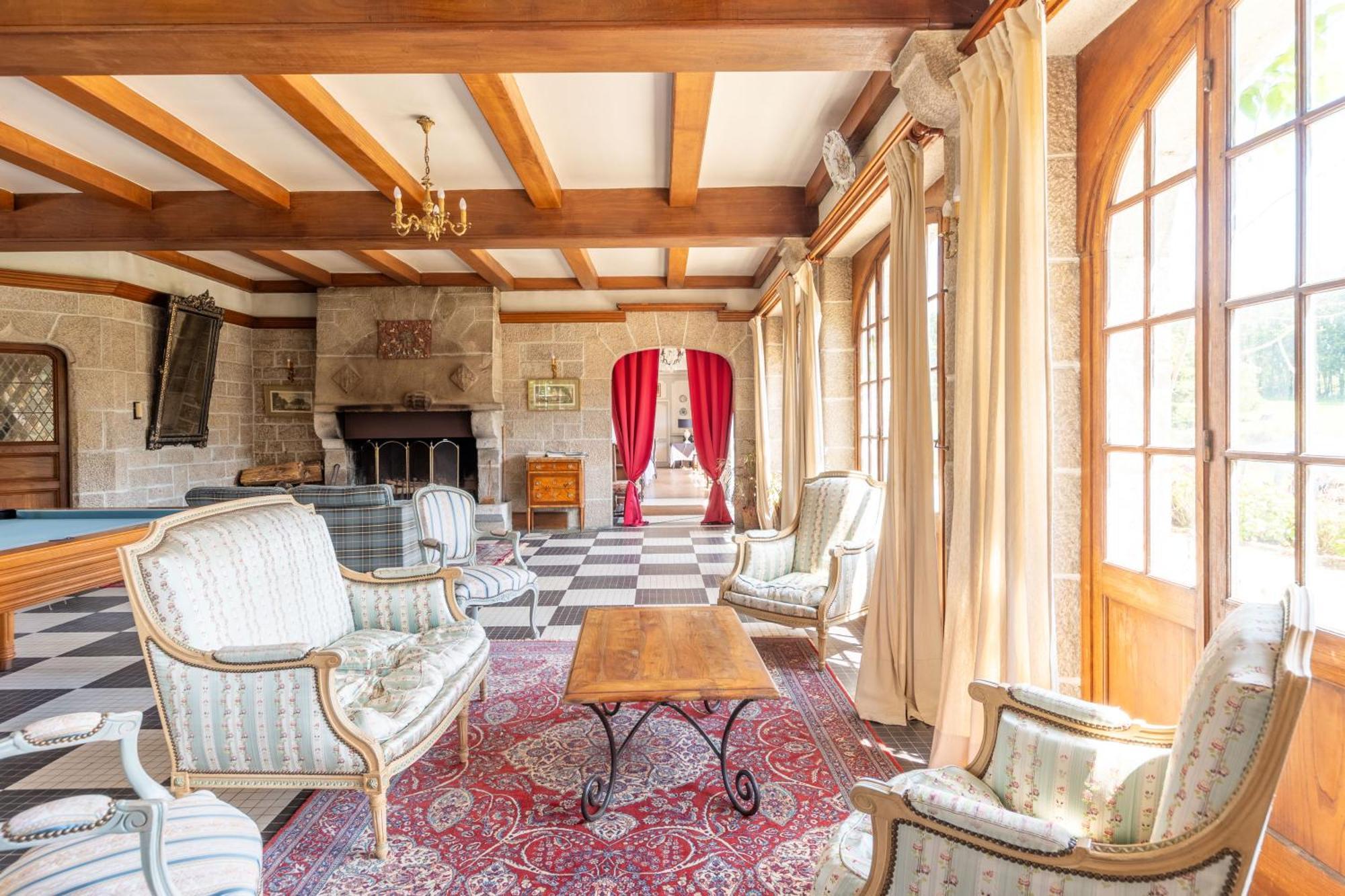 Hotel Manoir Du Stang La Forêt-Fouesnant Esterno foto